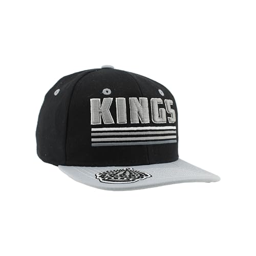 Los Angeles Kings NHL Officially Licensed Youth Adjustable Snapback Hat Flat Bill Z11 Pitch Team Color