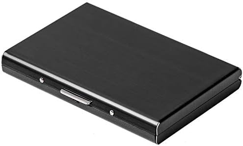 RFID Blocking Credit Card Holder/Protector Card Holder Case，Best Metal/Stainless Steel Travel Slim Wallet/Case for Men & Women