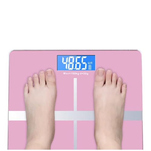 Balance digitale USB rose pratique pour un contrôle du poids sans panne