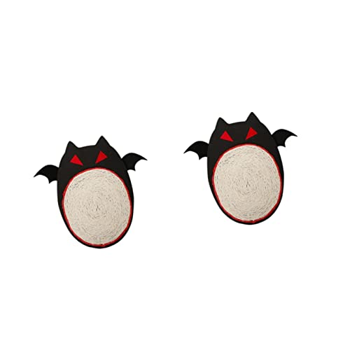 Balacoo 2 peças tapete arranhador para gatos arranhador para gatos arranhador para gatos almofada de