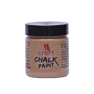 iCraft Chalk Paints Antique Photograph Color, Arcylicpaint,Mattepaints,Decoupagepaints,Woodenpaint,Packed in Jars of 100ml
