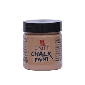 iCraft  Chalk Paints Antique Photograph Color, Arcylicpaint,Mattepaints,Decoupagepaints,Woodenpaint,Packed in Jars of 100ml