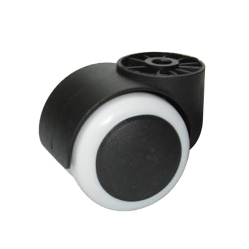 HZEPDVT Roue de Chaise pivotante sans Tige de 2 Pouces Roue Universelle Accessoires de Chaise d'ordinateur Poulie de Chaise de Bureau Roulette silencieuse 1 pièce