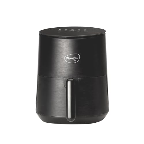 Pigeon Healthifry 3.3L Compact Digital Air Fryer | 1200W | 360° R...