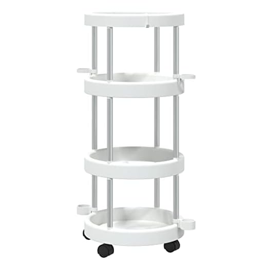 Compact Cleaning Organizing Trolley