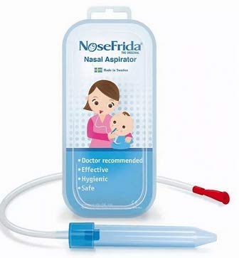 Kit Filtro Descartável e Aspirador nasal para bebês - Nosefrida