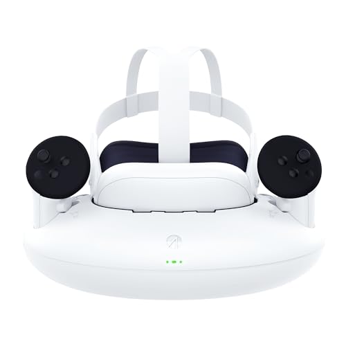 STEALTH Storage & Charging Station Compatible with Meta Quest 3, with Dual Drop & Charge Rechargeable Battery Packs for Stylish and Compact Storage - Image 7
