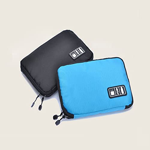 Organizzatore per la gestione dei cavi Cassa del kit di sistema di sacchetti di stoccaggio dell'organizzatore dei cavi USB Cavo dati Auricolare Filo Penna Power Bank Digital Gadget Devices Borse da vi