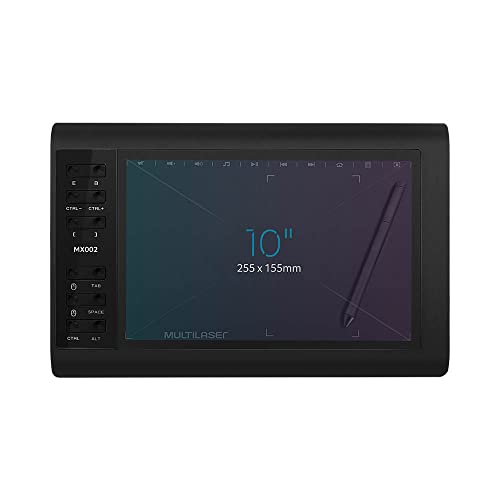 Mesa Digitalizadora Criativa 10 Plus Multilaser - MX002