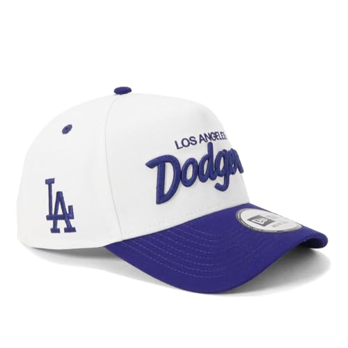 [ニューエラ] ゴルフキャップ 9FORTYA-FRAME MLB2トーン LAホワイト/ダークロイヤル FREE GF 940AF LOSDOD 2TONE WHI DROY