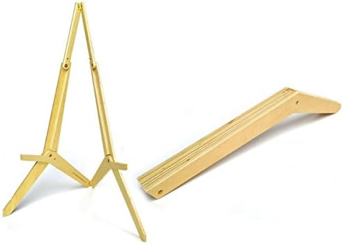 Jack Knife 36 Inch Wooden Portable Folding Artist Display Easel