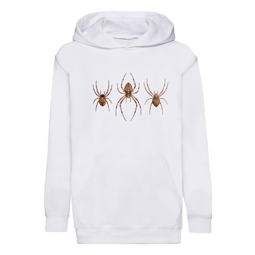 Sweat à capuche enfant araignées américaines illustration vintage