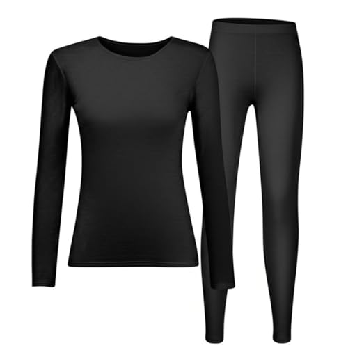 ANZEE Girls & Kids Comfy Set Trendy Full Sleeve TShirt & Stretch Leggings for Everyday Adventures Play & Style (Black, 9-10 Years)