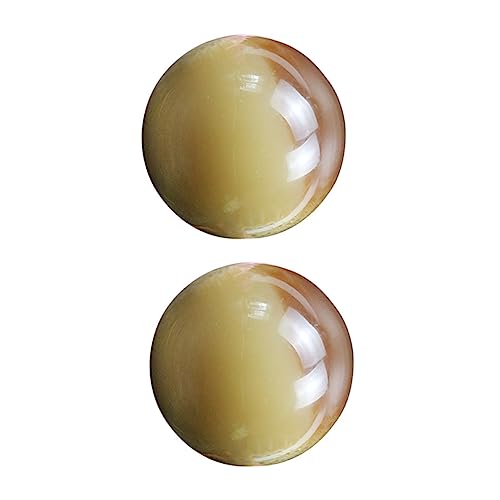 Healeved 2pcs Horn Fitness Ball Training Balls Hand Squeeze Ball Exercises Trainer Fitness Hand Exercise Balls Hand Massager Exercise Ball for Hands Hand Roller Massager Imitation Horn