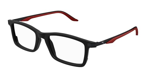 PUMA PU0410O-001 Gafas, Black/Black, Talla única Unisex Adulto