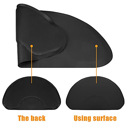 3 Ft. X 5 Ft. Salon Anti Fatigue Mat For Hair Stylist,Salon Barber Chair Barber Stations Floor Mat,Non Slip,Waterproof,High-Heel Proof,1/2 Inch Thick #TOP6