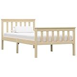 Das Bettgestell in moderner Gestaltung passt zu jedem Schlafzimmer oder Gästezimmer