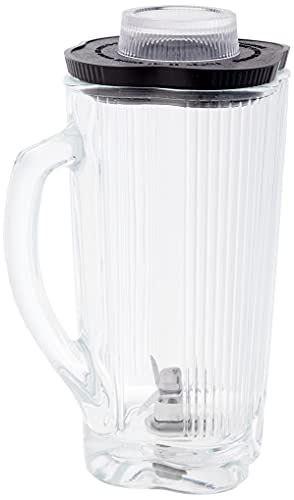 Waring Commercial CAC32 Récipient en Verre avec Assemblage de Lame et Couvercle, 1200 ML
