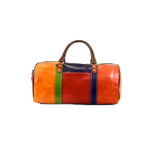 Sac de voyage souple multicolore 45x19x31 cm anti-encombrement