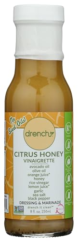 Drench Citrus Honey Vinaigrette Dressing & Marinade, 8 FZ