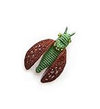  broche boho cigale/insecte au crochet