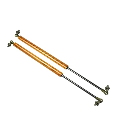 ガススプリング に適合するチェイサーに適合する JZX100 セダン フロントフード ボンネット ガスストラット カーボンファイバー スプリング ダンパー リフトサポート ショックアブソーバー 1996-2001(Orange carbon fiber)