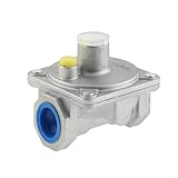 Compatibilidad de gas: diseñado para su uso con gas natural y propano, este regulador de presión es perfecto para aplicaciones comerciales de estufa de gas.