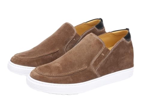 Chaussons Meran marron unisexe : l'élégance et le confort à la maison avec 7 cm de hauteur