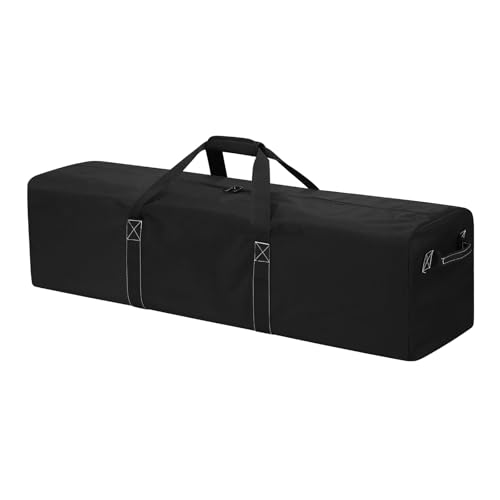 YoKelly 127L Sporttasche Reisetasche Groß für Camping - 46 Zoll Extra Große Duffle Bag mit 2 Seitengriffen für Reisen Sport 116x33x33cm-Schwarz YoKelly 127L Sporttasche Reisetasche Groß für Camping - 46 Zoll Extra Große Duffle Bag mit 2 Seitengriffen für Reisen Sport 116x33x33cm-Schwarz