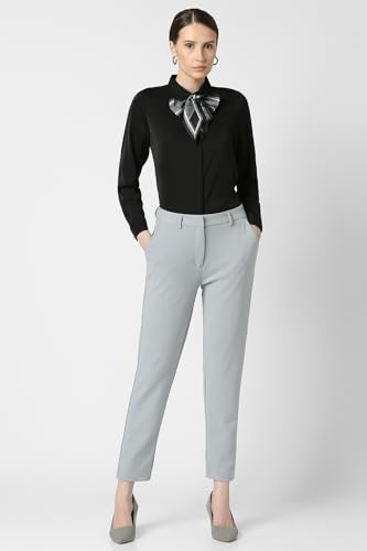 Image of Van Heusen Women High Rise Formal Regular Fit Comfort Trouser