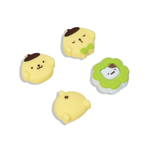 Kuitmor Switch Joy Con Lot de 4 capuchons en silicone souple pour joystick compatible avec Switch/OLED/Lite (BDG)