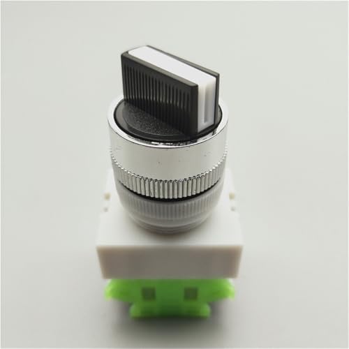 Interruptor giratorio de 22 mm LAY7 selector de 3 posiciones para panel industrial 3