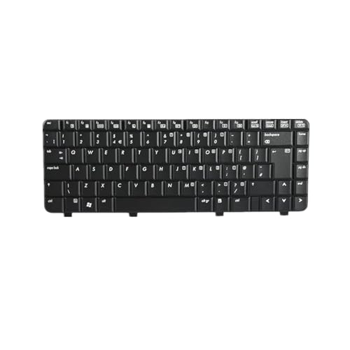 Teclado de laptop para HP 500 en color negro con distribucion UK English repuesto original