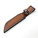 Leather Knife Sheath Fixed Blade Straight Knife Sheath Scabbard Pouch EDC Outdoor Hunting Camping Fit for 5.12