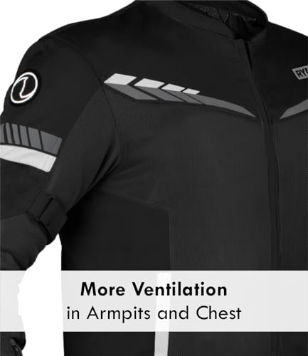 Image of Rynox Air GT 4 Jacket - CE Certified Class A | Motorcycle Riding Jacket | Impact Protection | Abrasion Resistance