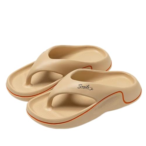 Premium Comfort Thick Sole Yoga Mat Flip Flops For Men Non Slip Thong Sandals Slides Summer Slippers Indoor Outdoor Footwear - Main Image