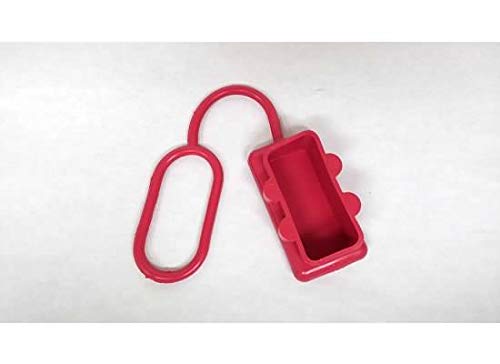 134G3 Dust Cover, Connector; Elastomer; Red; 4.44 in.; Cable clambs
