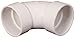 Genova Products 72814 90? Sanitary Elbow Pipe Fitting, 1 1/4"