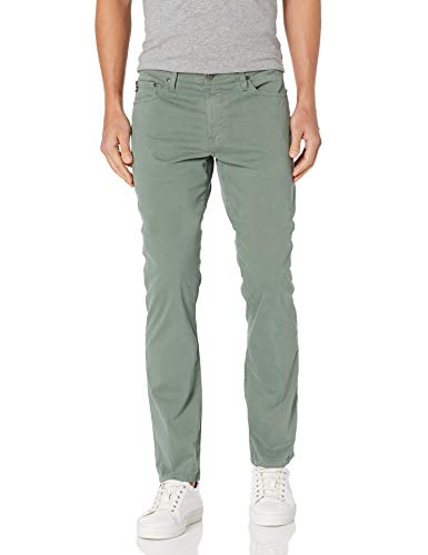 AG Adriano Goldschmied Men's The Graduate Tailored Leg Denim Jean, Fresh Thyme, 34W X 34L