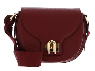 Furla Pelle borsa a tracolla Lotus Mini Crossbody Bag Rubino + Toni Rubino rosso scuro
