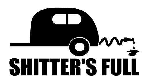 SixtyTwo24 Shitters Full - Decal [Black] 5