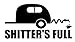 SixtyTwo24 Shitters Full - Decal [Black] 5" Funny RV Camper Travel Trailer Sticker, Winnebago Drop, R Pod, Jayco, Airstream, Grand Design, Forest River, Shitters Full, Christmas Vacation, Griswold