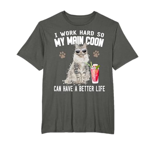Maine Coon Cat Cats chaton Maine Coon T-Shirt