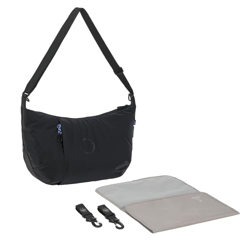 LÄSSIG Baby Wickeltasche zum Umhängen mit Wickelunterlage,...