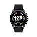 FOSSIL Mens Digital Touchscreen Uhr mit integrierter Alexa und mit Silicone Armband FTW4061