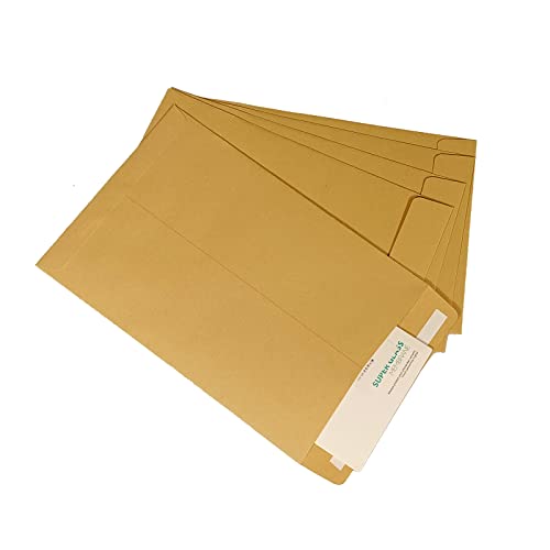 Gooline Catalog Mailing Envelopes, 100 Counts, 6 X 9 Inch, 28Lb, Strong Peel & Seal Closure With Self Adhesive Tape On Flap #TOP4