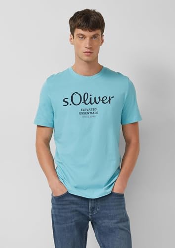 s.Oliver Baumwoll-T-Shirt mit Logo-Print – Ansicht 6