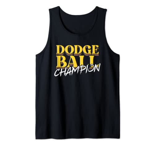 Dodge Ball Champion | Deportes de pelota | Dodgeball Player Camiseta sin Mangas