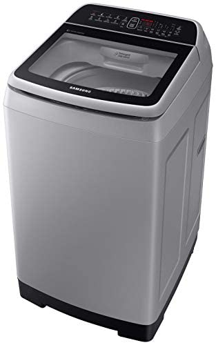 Image of Samsung 7.0 Kg Inverter 5 star Fully-Automatic Top Loading Washing Machine Appliance (WA70N4261SS /TL, Imperial Silver, Wobble Technology)