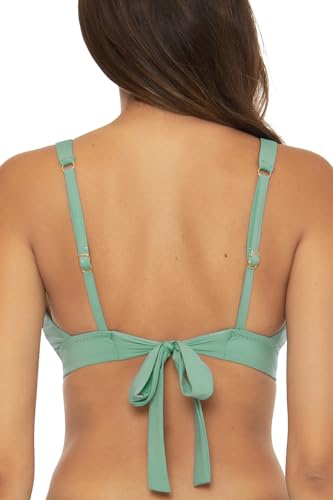 BECCA Women's Standard Color Code Bikini Top, Adjustable, Swimwear Separates3